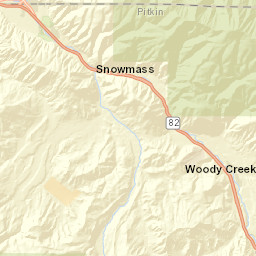 16565-16851 Colorado 82, Aspen, CO Street Map