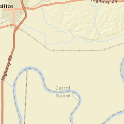 U.S. 24, Carrollton, MO 64633, America Street Map