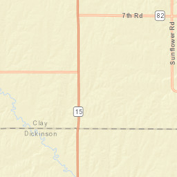 471-499 Kiowa Rd Longford KS Street Map