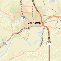 2029 Vanesta Place, Manhattan, KS 66503 Street Map