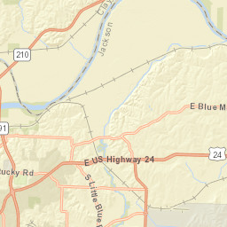 23028-23038 MO-78 Independence MO Street Map