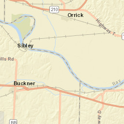 Missouri 210, Orrick, MO 64077, USA Street Map