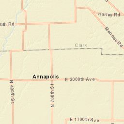 E 2000th Ave Hutsonville IL 62433 Street Map