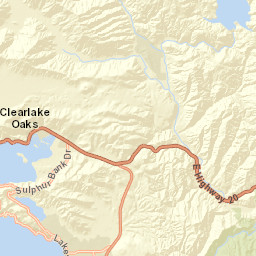 2339 Indian Hill Road, Clearlake Oaks, CA Street Map