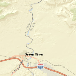 West Market Street, Green River, UT Street Map