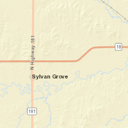 KS-181 Sylvan Grove KS 67481 USA Street Map