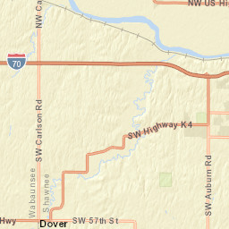 Interstate 70, Topeka, KS 66615, America Street Map