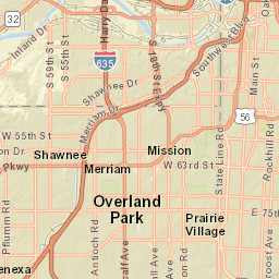 4537 Oak Street Kansas City MO 64111 Street Map