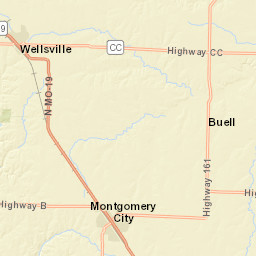 201-299 N Allen St Montgomery City Street Map