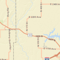 U.S. 40 & Interstate 70, Vandalia, IL 62471 Street Map