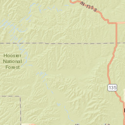 7301 S Mt Nebo Rd, Hoosier National Forest, Nashville Street Map