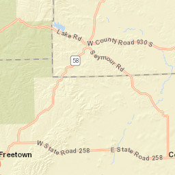 3209 Highway 258, Seymour, IN 47274, USA Street Map