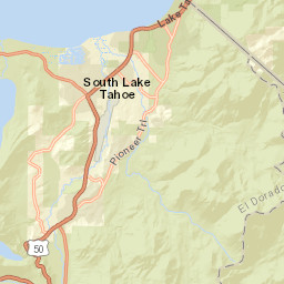 1698 Sherman Way, Eldorado National Forest Street Map