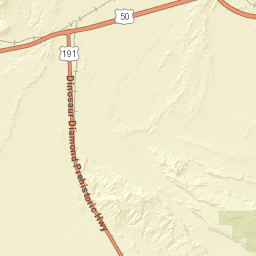 Grand County UT AmericaBLM 223 Thompson UT Street Map