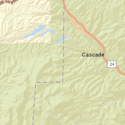 Pike National Forest 10535 Ute Pass Avenue Green Mountain Fal Street Map