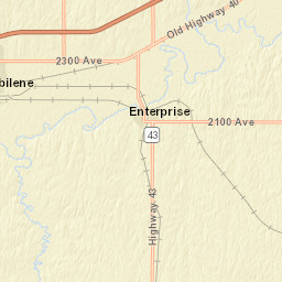 2345-2359 Lark Rd Abilene KS Street Map