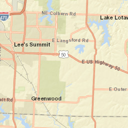 621-699 Southeast Jonathon Avenue, Lee's Summit Street Map