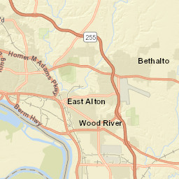 1001-1099 Humboldt Court, Alton, IL Street Map