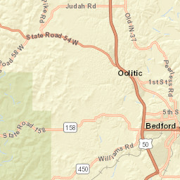 Indiana 37, Springville, IN 47462, USA Street Map