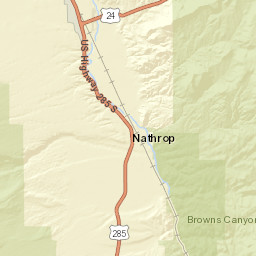 26001-26580 Co Rd 321 Buena Vista Street Map