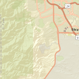 S Cascade Ave Street Map