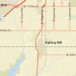 Tontzville Road, Paola, KS 66071, USA Street Map