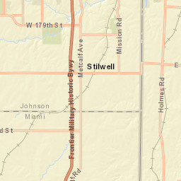 10931 West 179th Street, Bucyrus, KS Street Map