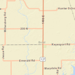 15000-15470 County Road 2200 North Street Map