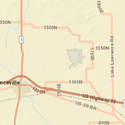 1601-1699 U.S. 50 Business, Lawrenceville Street Map
