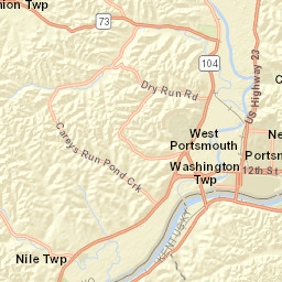 U.S. 23, South Portsmouth, KY 41174 Street Map