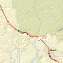 1773 U.S. 191, Moab, UT 84532 Street Map