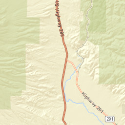 9954-10058 Colorado 291, Salida, CO Street Map