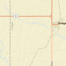 5200-5284 W 221st St Osage City KS Street Map