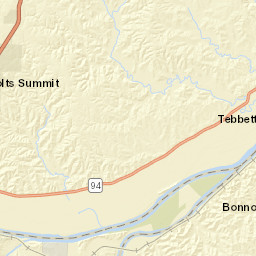 10256-10342 Engineers Road, Jefferson City Street Map