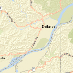 300-312 State Highway F, Defiance, MO Street Map