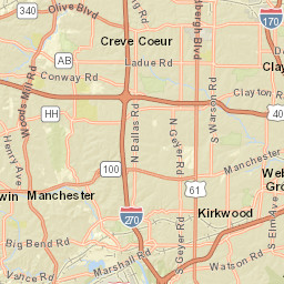 403 Historic U.S. 66 Kirkwood Missouri Street Map