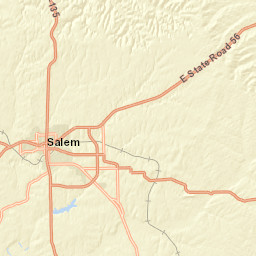 1704 Indiana 135, Salem, IN 47167, America Street Map