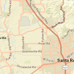 308 Wilson St, Santa Rosa, CA 95401, USA Street Map