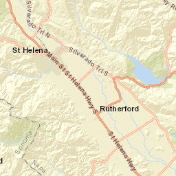 460-720 Silverado Trail S St Helena Street Map