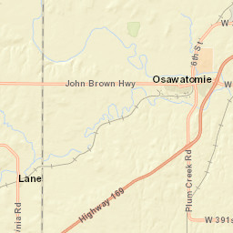 37132-37270 West 347th Street, Osawatomie, KS Street Map