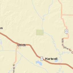 550-600 Northwest Highway O, Clinton, MO Street Map