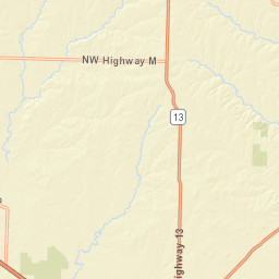 200-262 NW Highway North, Clinton, MO Street Map