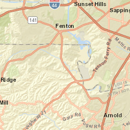 13861-13915 Tesson Ferry Rd St. Louis MO Street Map