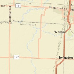 8376 Shattuc Road, Brookside, Illinois, USA Street Map