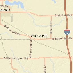 Interstate 57, Centralia, IL 62801, USA Street Map