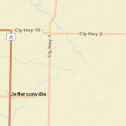 Co Rd 1600E Jeffersonville IL 62842 Street Map
