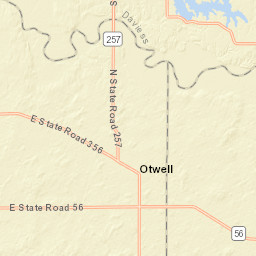 8020-8262 Alford Road, Otwell, IN 47564 Street Map