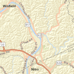 Winfield Road, St. Albans, WV 25177 Street Map