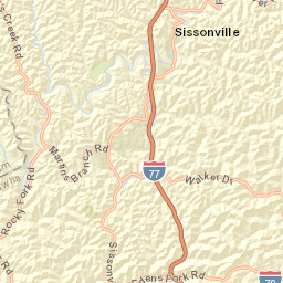 Interstate 77, Charleston, WV 25312, USA Street Map
