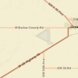 3956 10th Street, Great Bend, KS 67530 Street Map